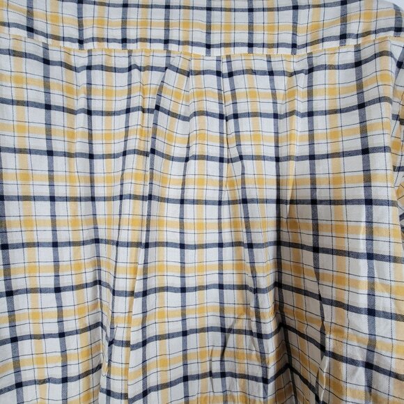 Vintage Charter Club by Jane Justin Plaid Button-Down Long Sleeve Shirt Size 12 - Picture 3 of 8
